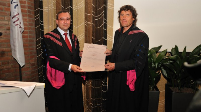 Alain Hubert Awarded an Honorary Doctorate