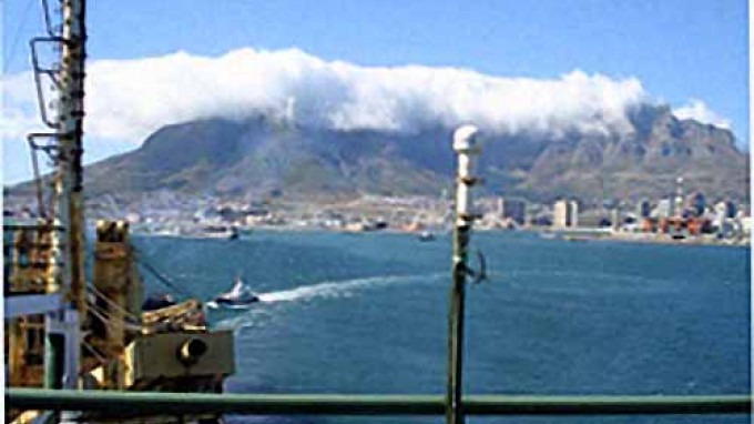 BELARE 2007-2008: The Ivan Papanin Ship Leaves Cape Town