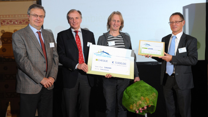 Leuven elected most sustainable Belgian municipality in 2013