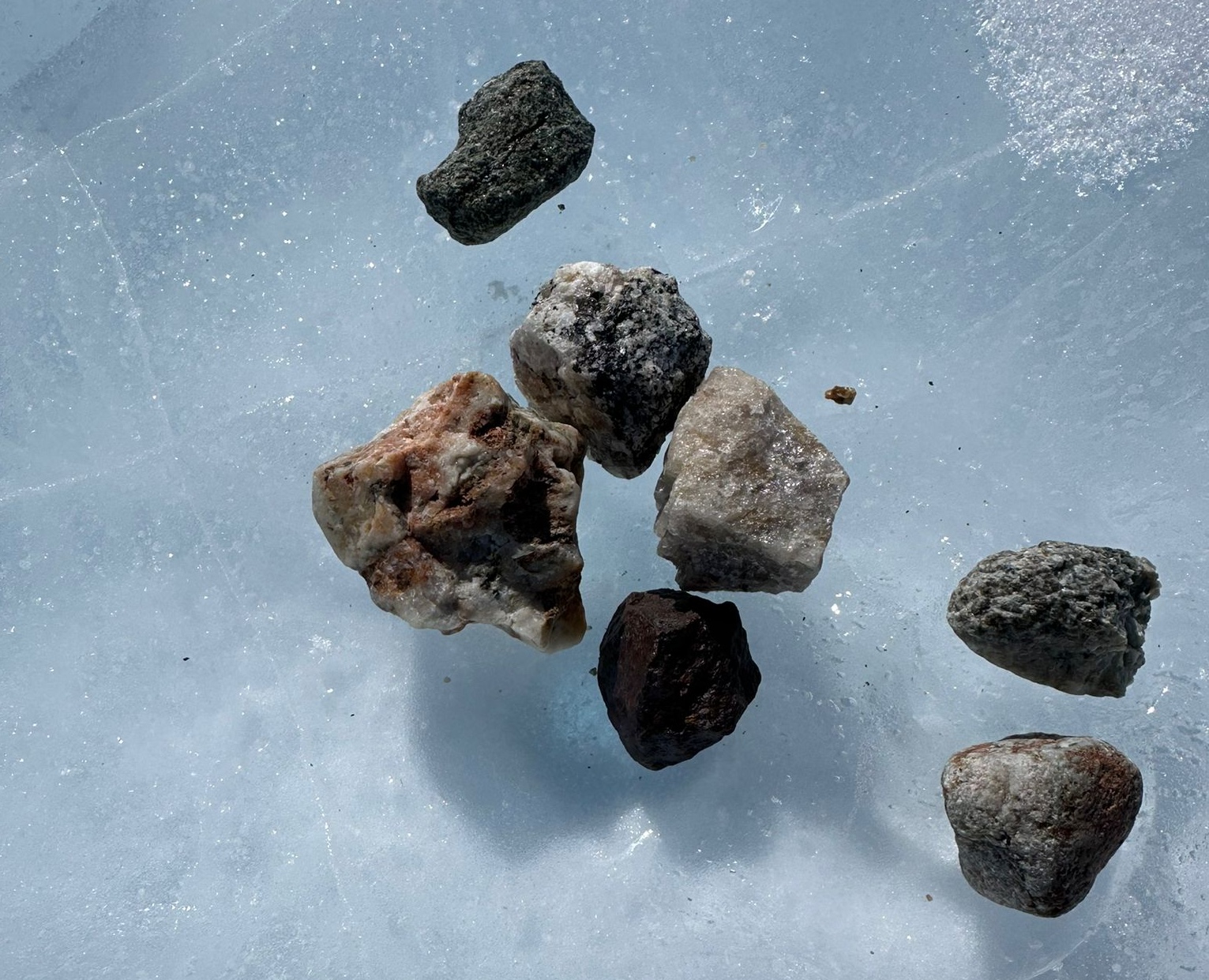 Some of the meteorites that the ULTIMO project has found