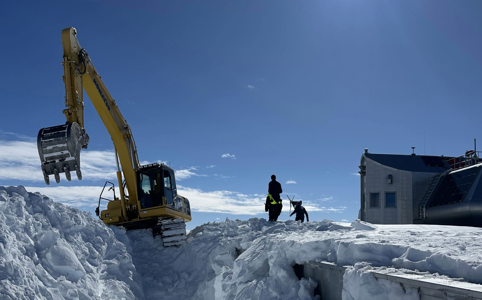 Shuffling with Excavators