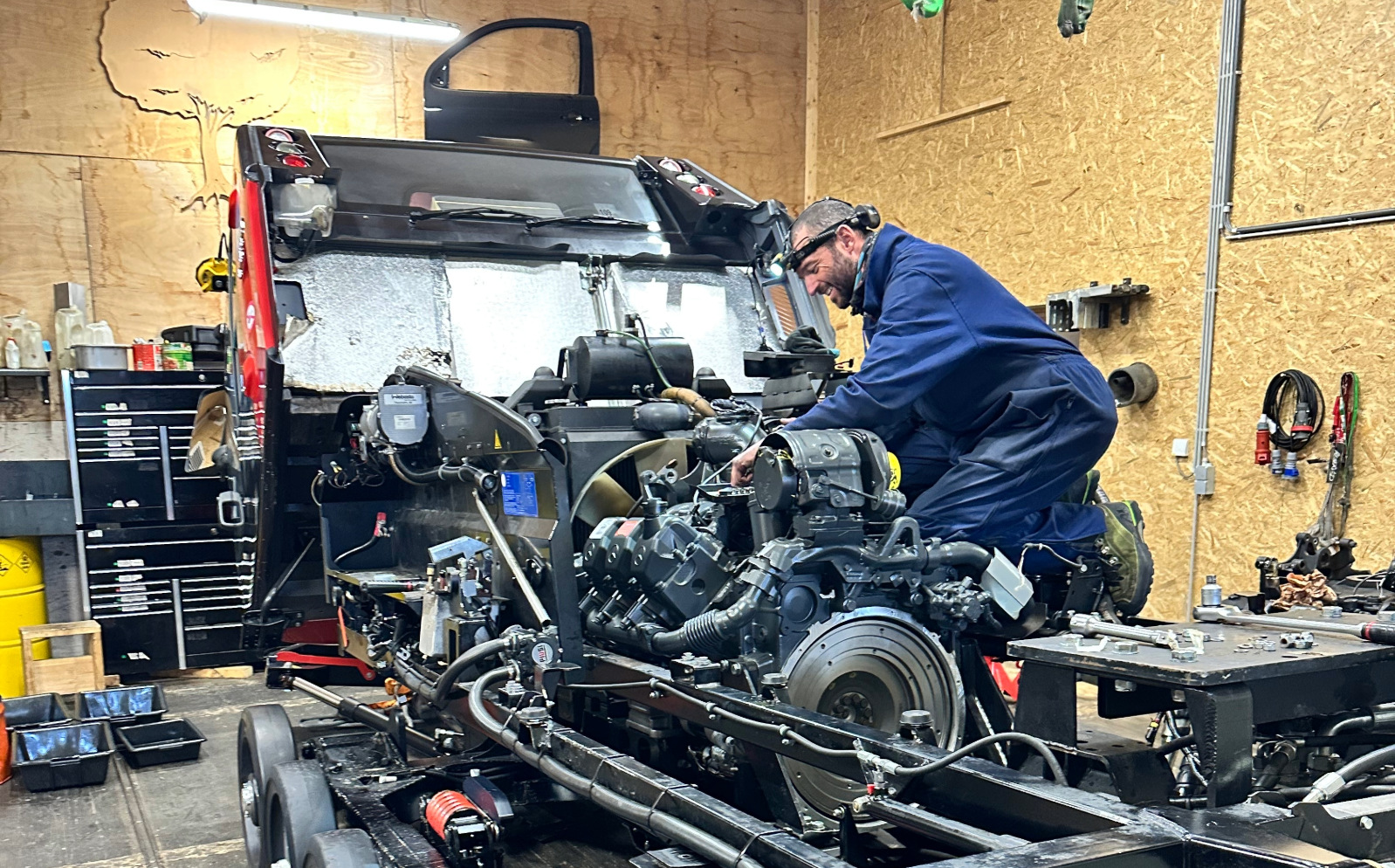 Tractor Engine Replacement