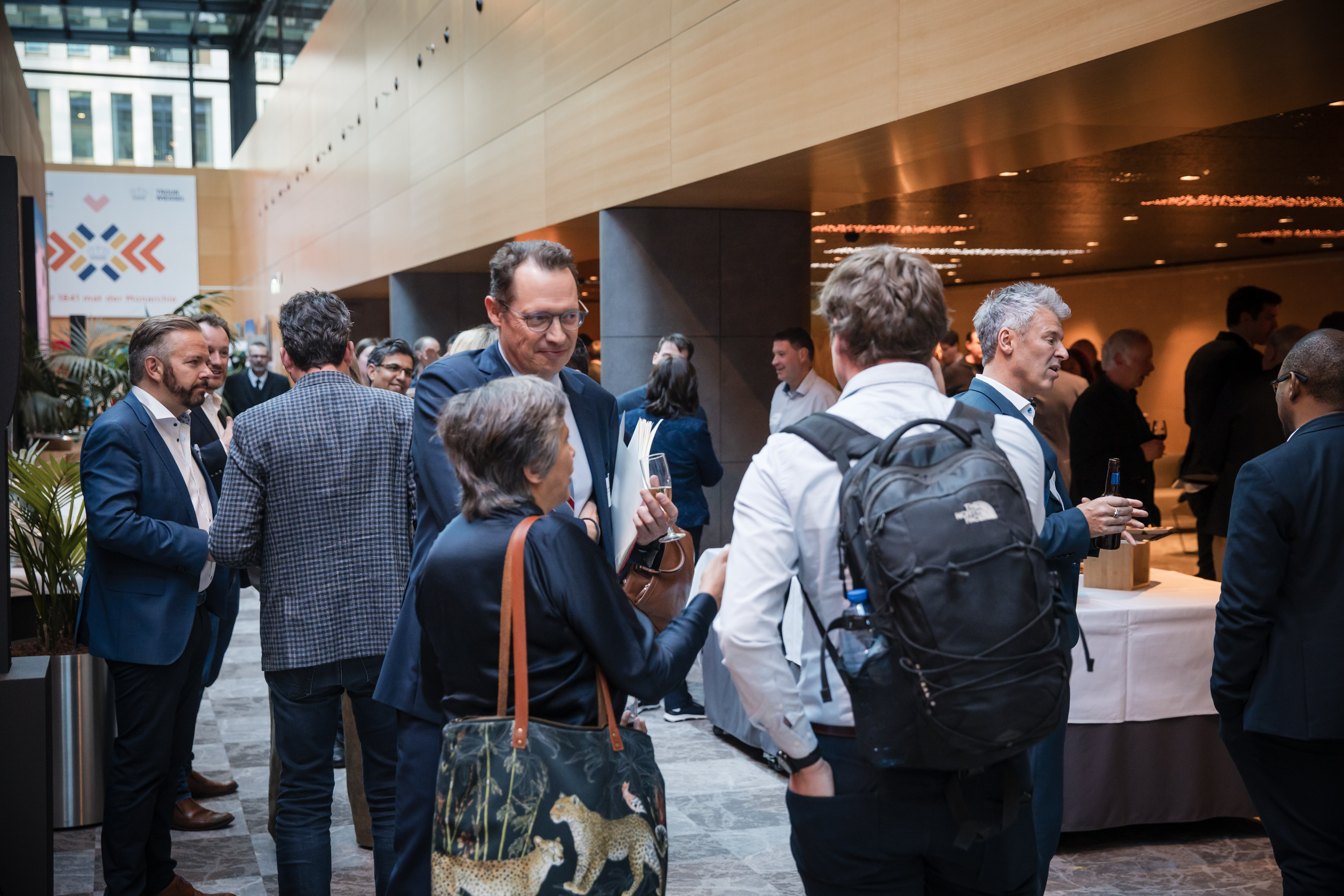 Entrance hall at the Antarctic Futures Symposium