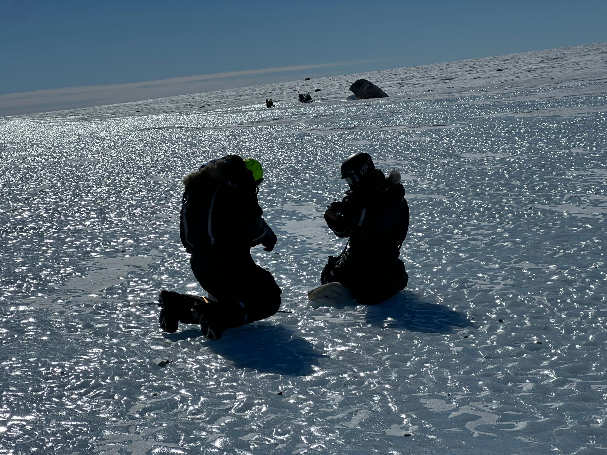 ULTIMO project team looking for meteorites