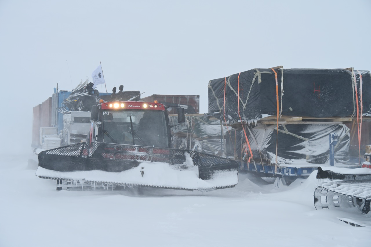 Encountering bad weather