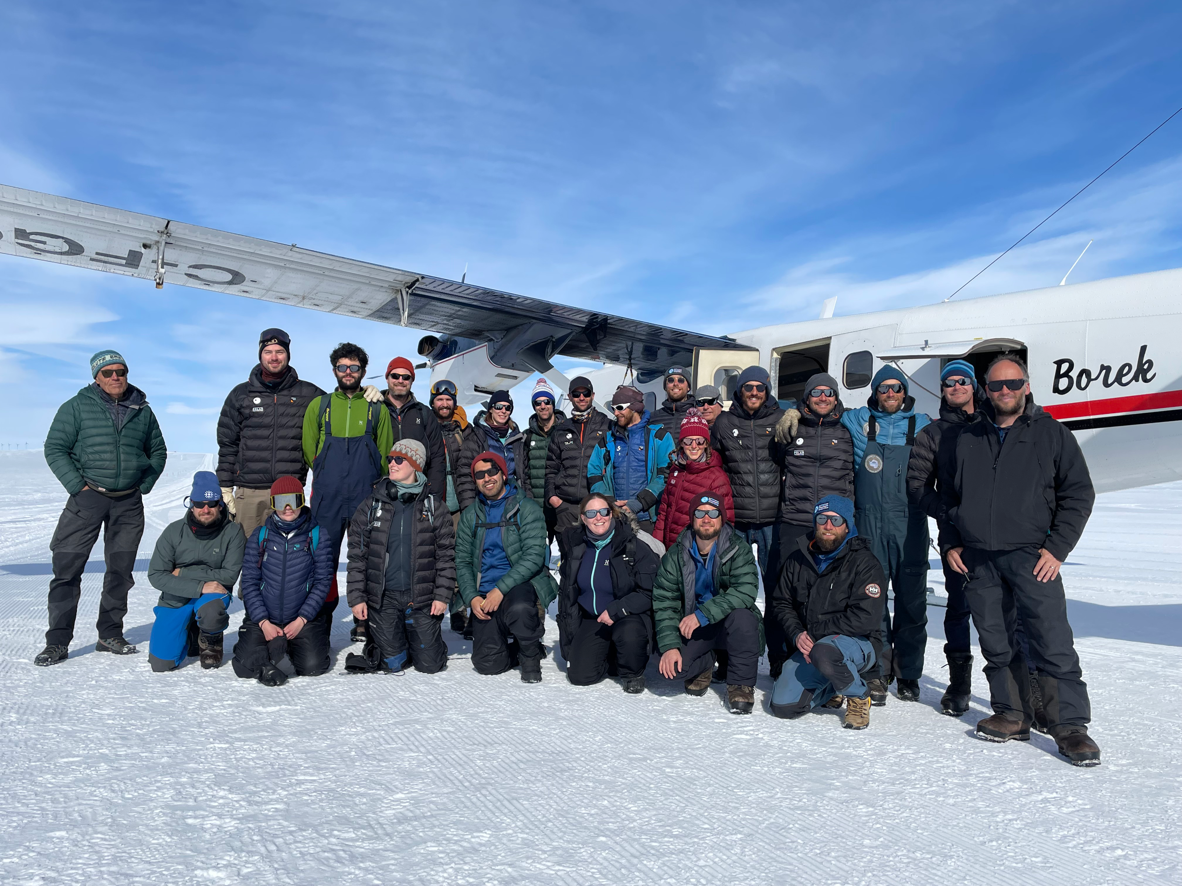 On January 11th, several scientists and IPF crew left after successfully completing their mission