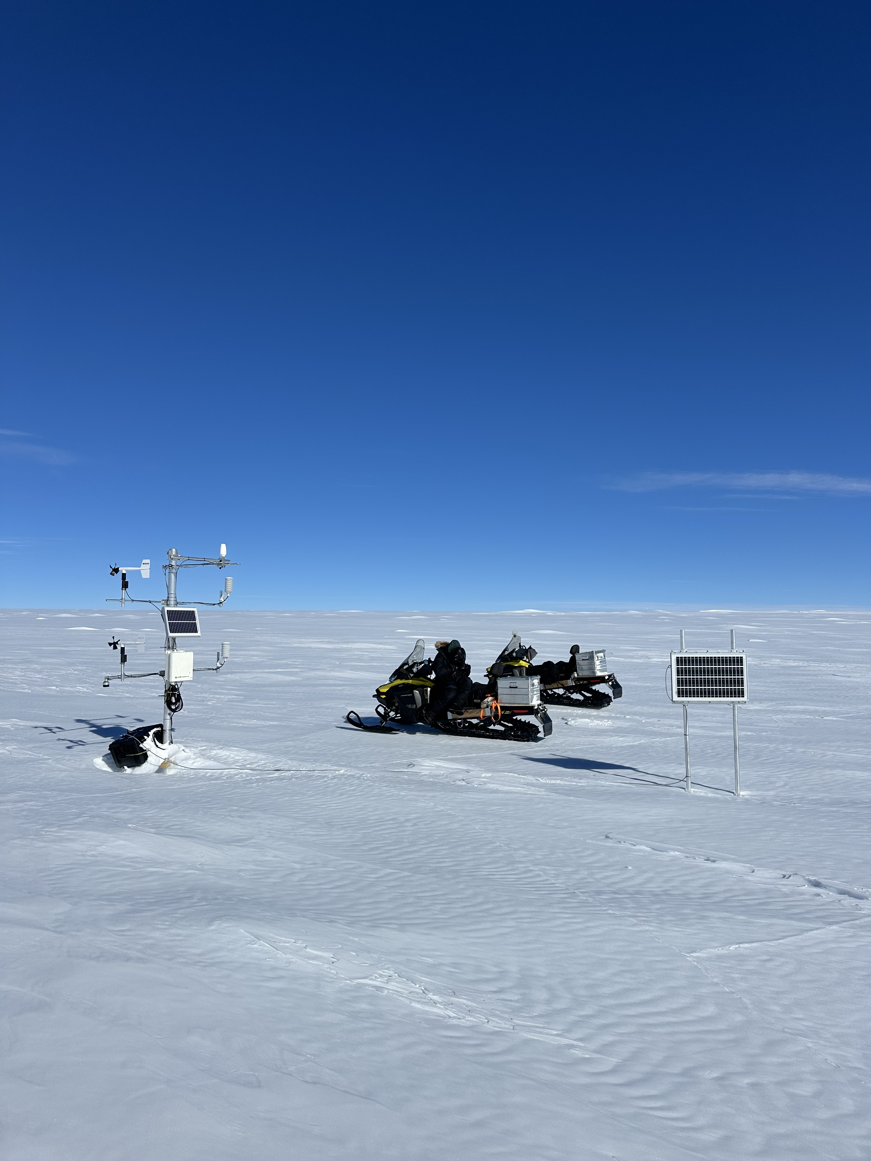 Check-ups on our Automatic Weather Stations