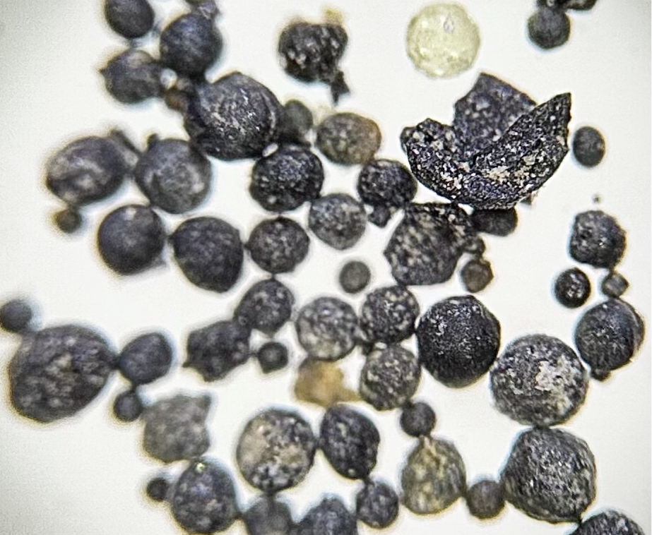 Mircrometeorites up close