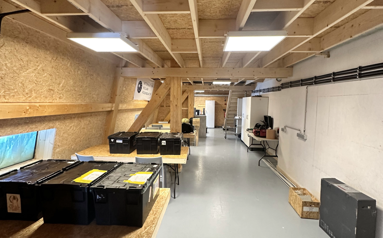Inside the Perseus Hangar