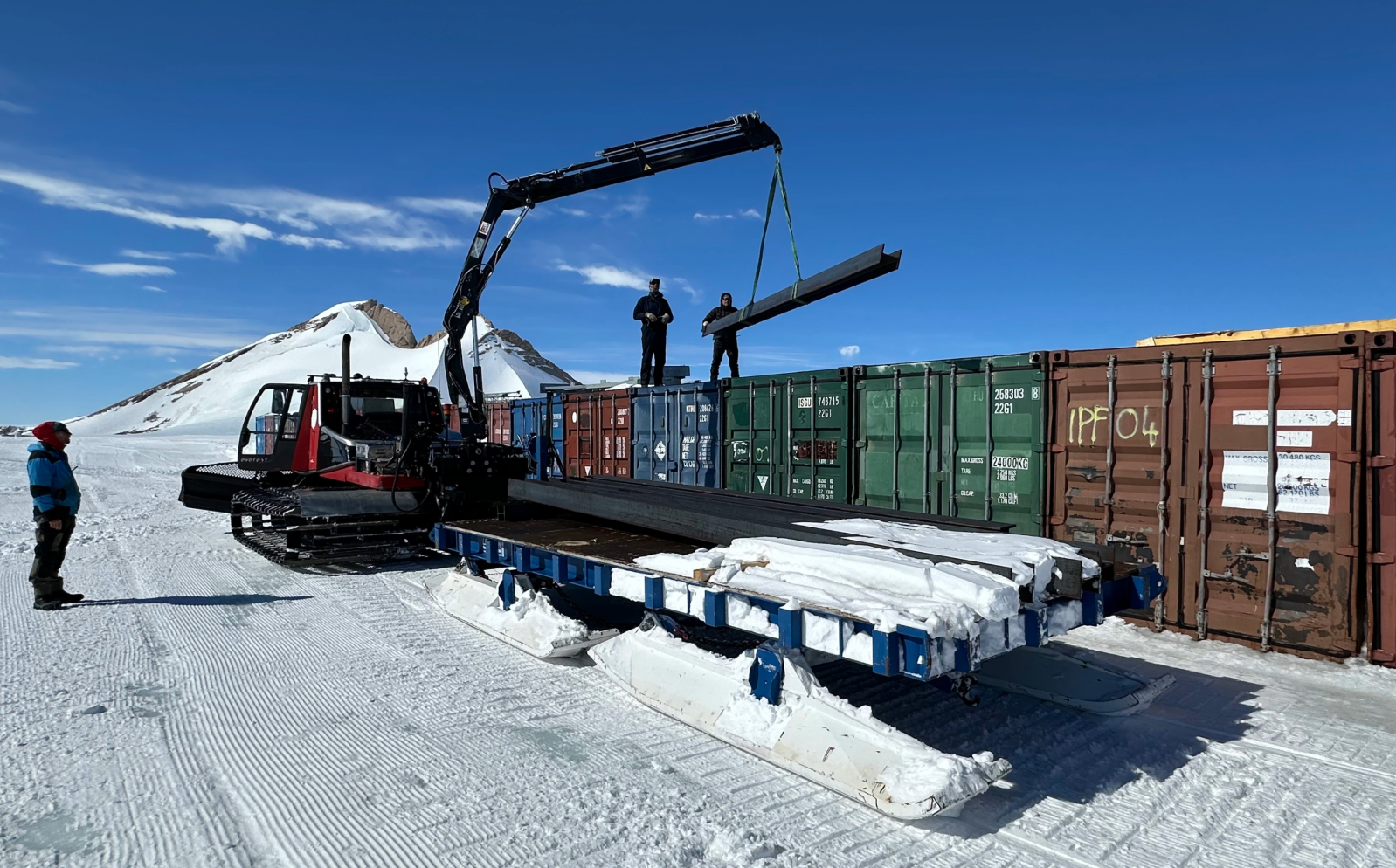 Unloading Heavy Materials