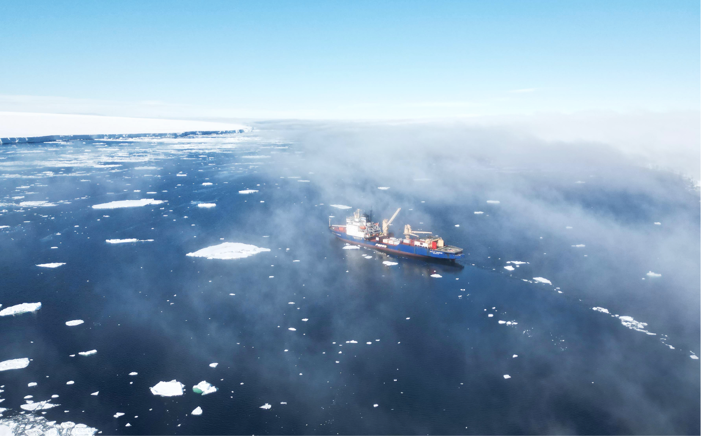 The Ship Reaches the Coast