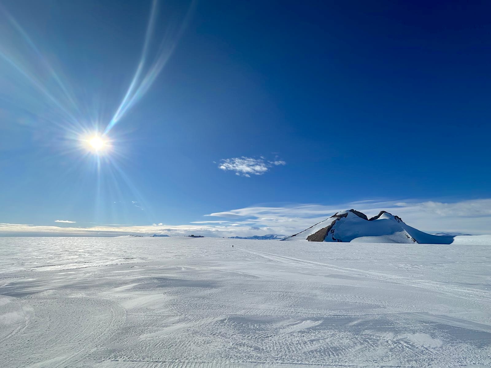 Princess Elisabeth Antarctica as Seen from the airstrip