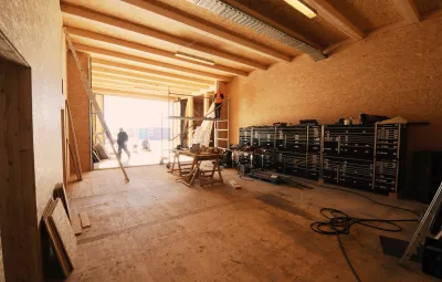 PEA's new garage will have many heated spaces