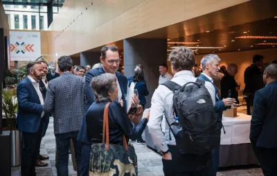 arrival hall at the Antarctic Futures Sympsoium
