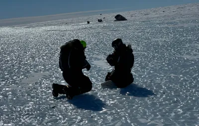searching for meteorites