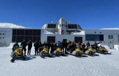 FROID team getting ready to leave