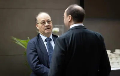  Michel-Étienne Tilemans at the Antarctic Futures Symposium