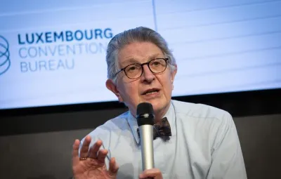 Philippe Samyn at the Antarctic Futures Symposium