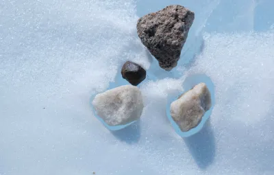 Typical appearance of a meteorite