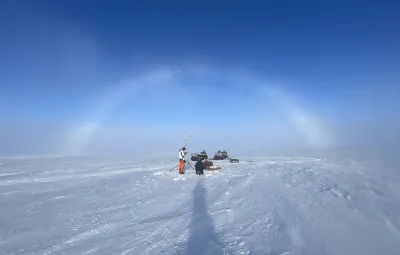 Ice Crystal Rainbow