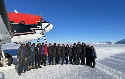 More scientists arrive