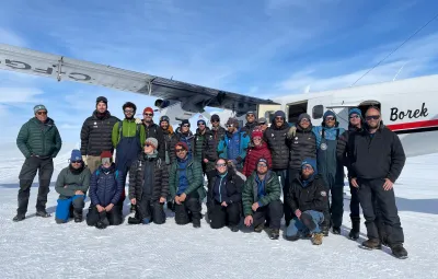 Scientists and IPF crew leave after successfully completing their mission