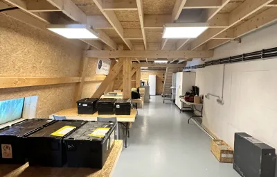 Inside the Perseus Hangar