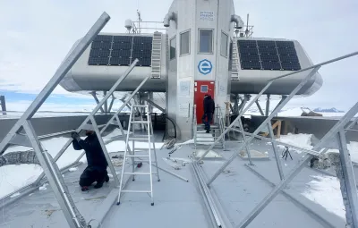 Removing the Old Solar Panels