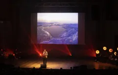 Alain Hubert presents at the “Live Magazine for kids 2022”
