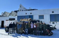 BELARE team sees off PASPARTOUT field team