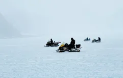 Scientists from the ULTIMO project in the field