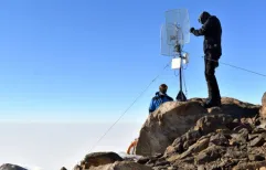 Wireless Relay Installation Creates Cost-Effective Communication Link