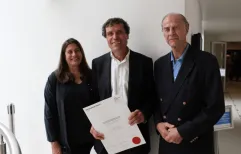 Alain Hubert receives 2015 Geographical Award in London