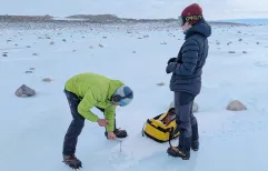 FROID scientists at the Nansen Blue Ice Feild