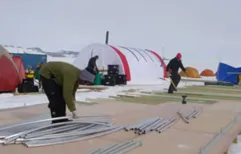BELARE 2007-2008: a comfortable Base Camp