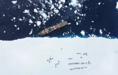 Ship Arrives as PEA Welcomes Additional Scientists and Crew