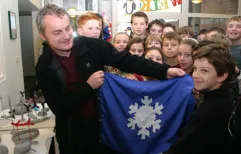A Flag for the Princess Elisabeth Polar Station