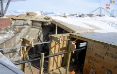 Rebuilding the garages