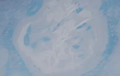 Alternate hypothesis emerges to explain circular structure on King Baudouin Ice Shelf