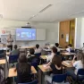 Henri at Sainte Sophie school in Luxembourg