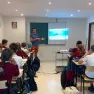 Nico Herinckx presents at Agata School in Brussels