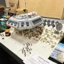 Lego model of PEA at Skærbæk Fan Weekend in Denmark