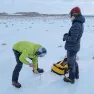 FROID scientists at the Nansen Blue Ice Feild