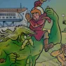 A Comic Strip Featuring the Princess Elisabeth Station