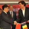 Alain Hubert Signs Collaboration Agreements with Chinese Polar Authorities in Shanghai