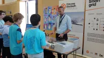 Henri Robert from IPF at the St George's International School's Ocean Symposium