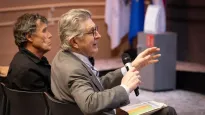 Sir Phlippe Samyn speaks at the Antarctic Futures Symposium in Luxembourg 23 April 2026